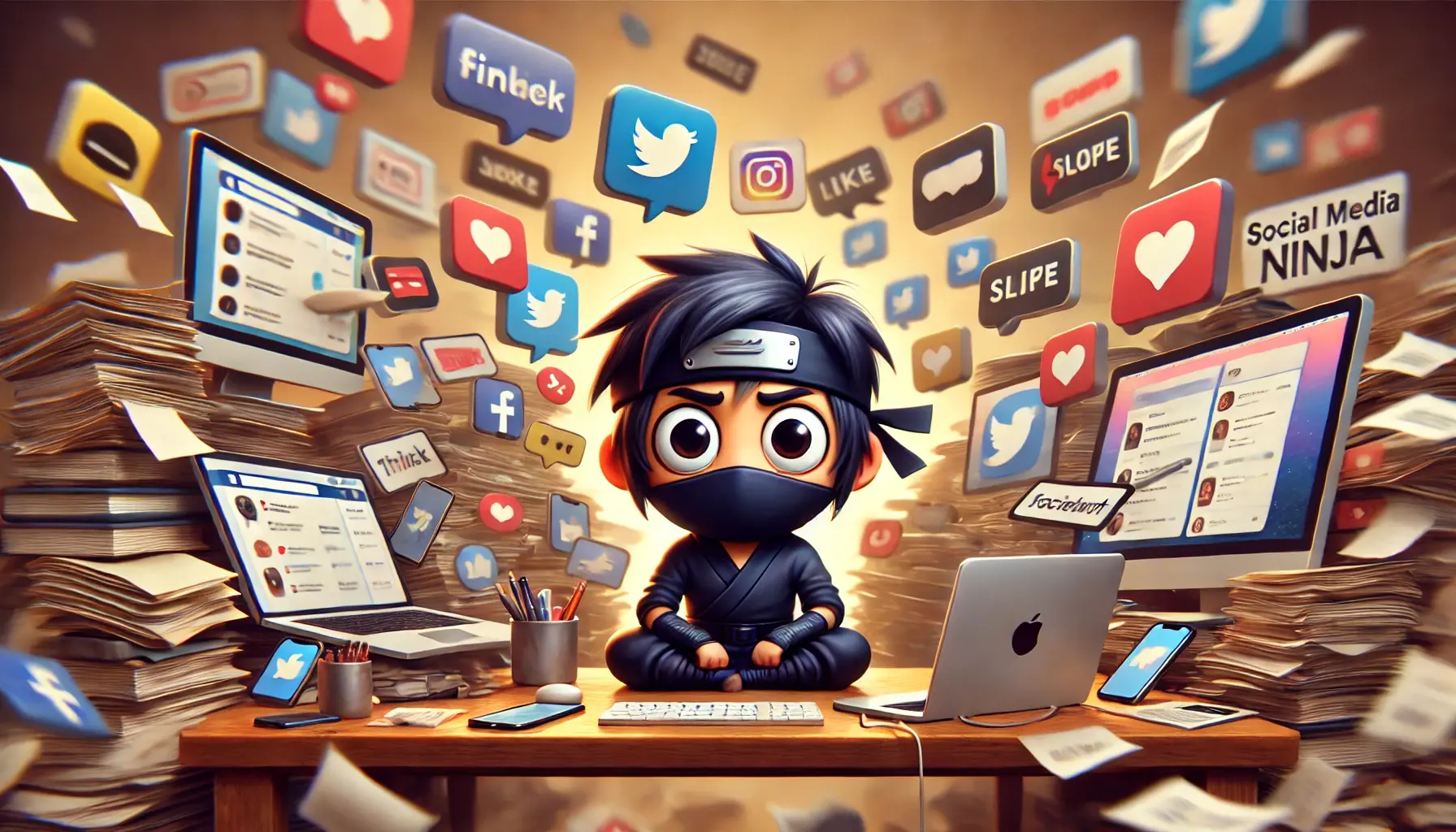 Social media ninja